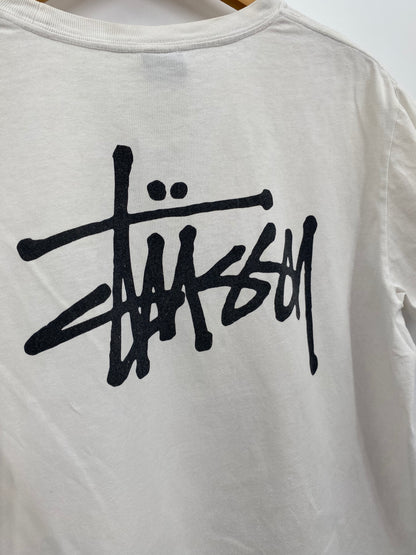 【古着】STUSSY Logo Tee M