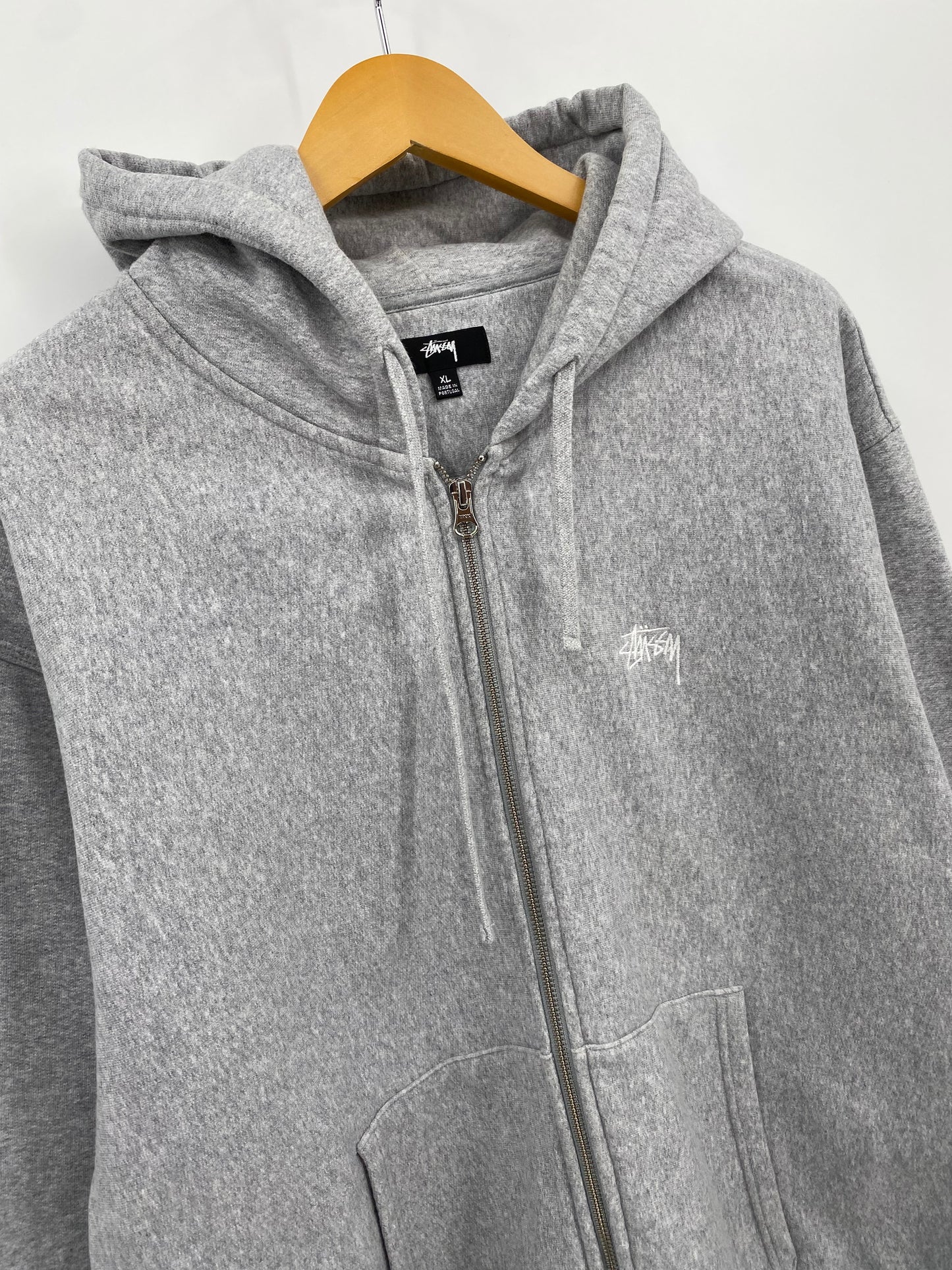 【古着】Stussy zip hoodie XL