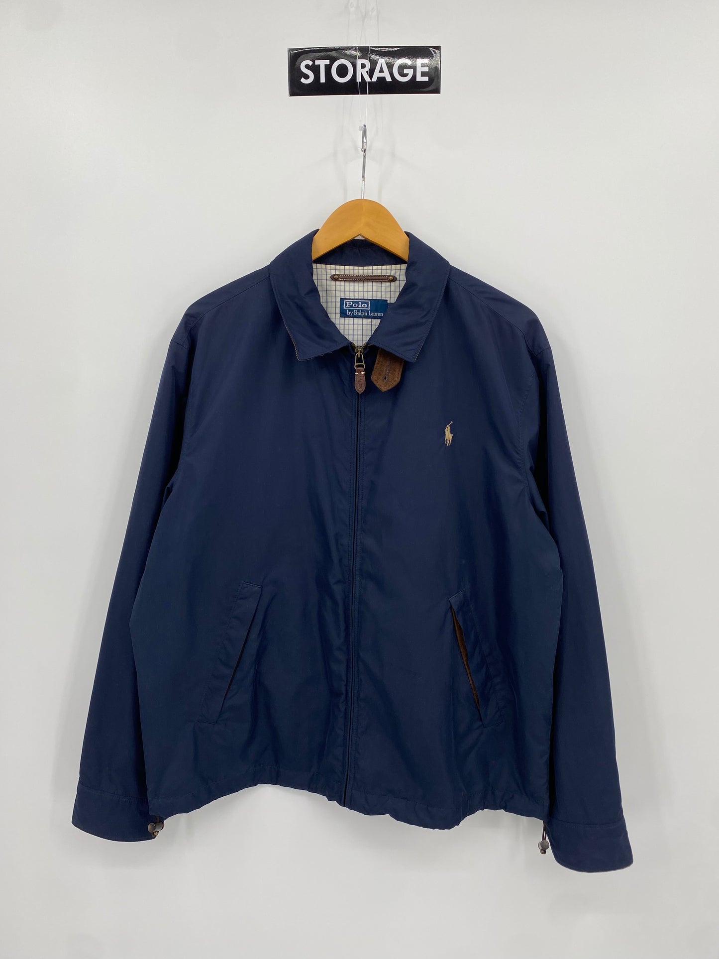 【古着】Polo Ralph Lauren Harrington Jacket Windbreaker XL