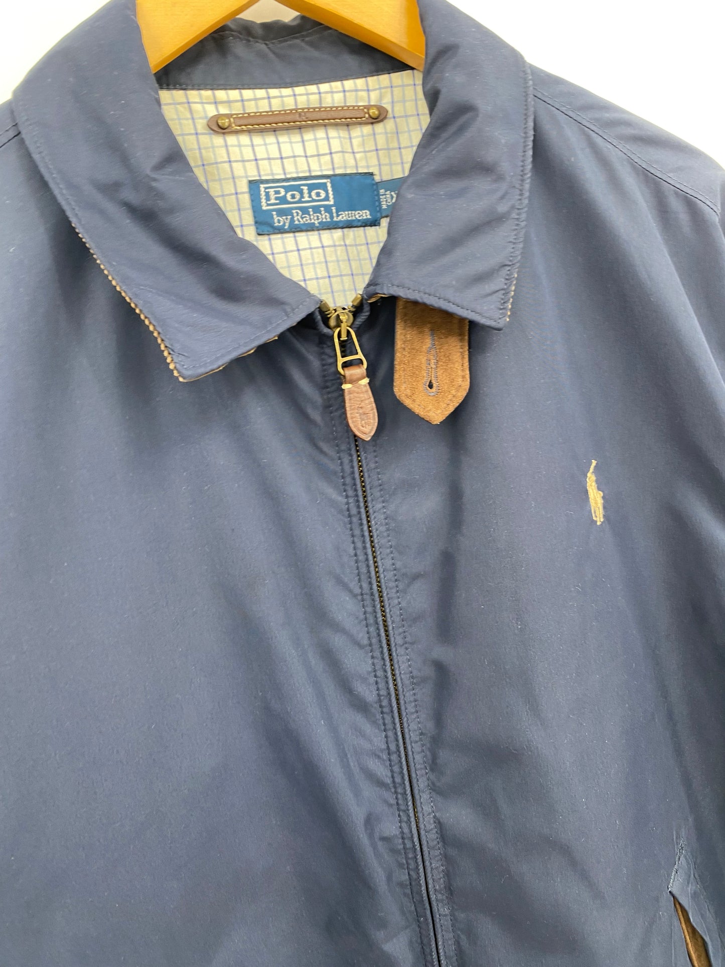 【古着】Polo Ralph Lauren Harrington Jacket Windbreaker XL
