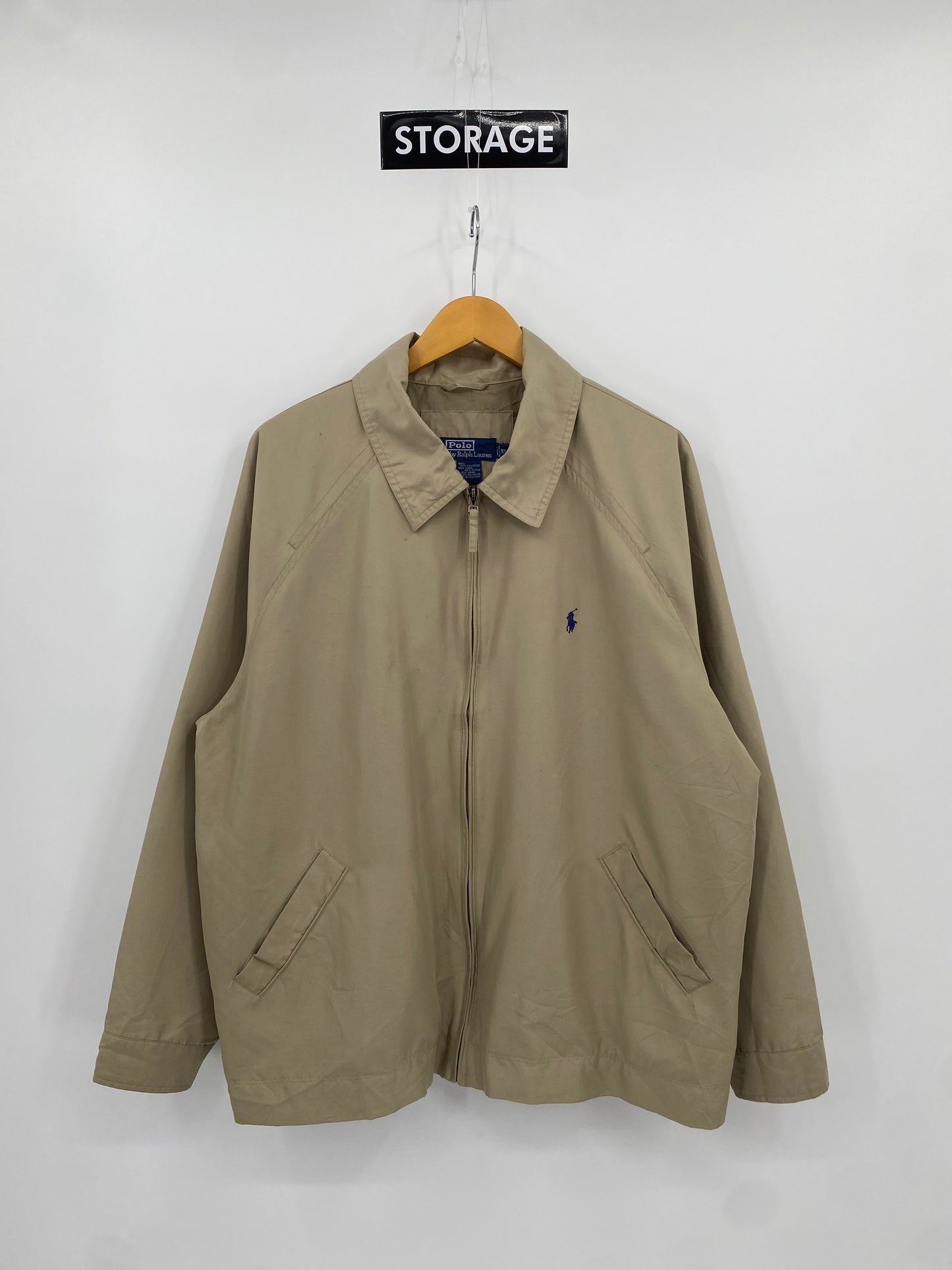 【古着】Polo Ralph Lauren Harrington Jacket Windbreaker XL