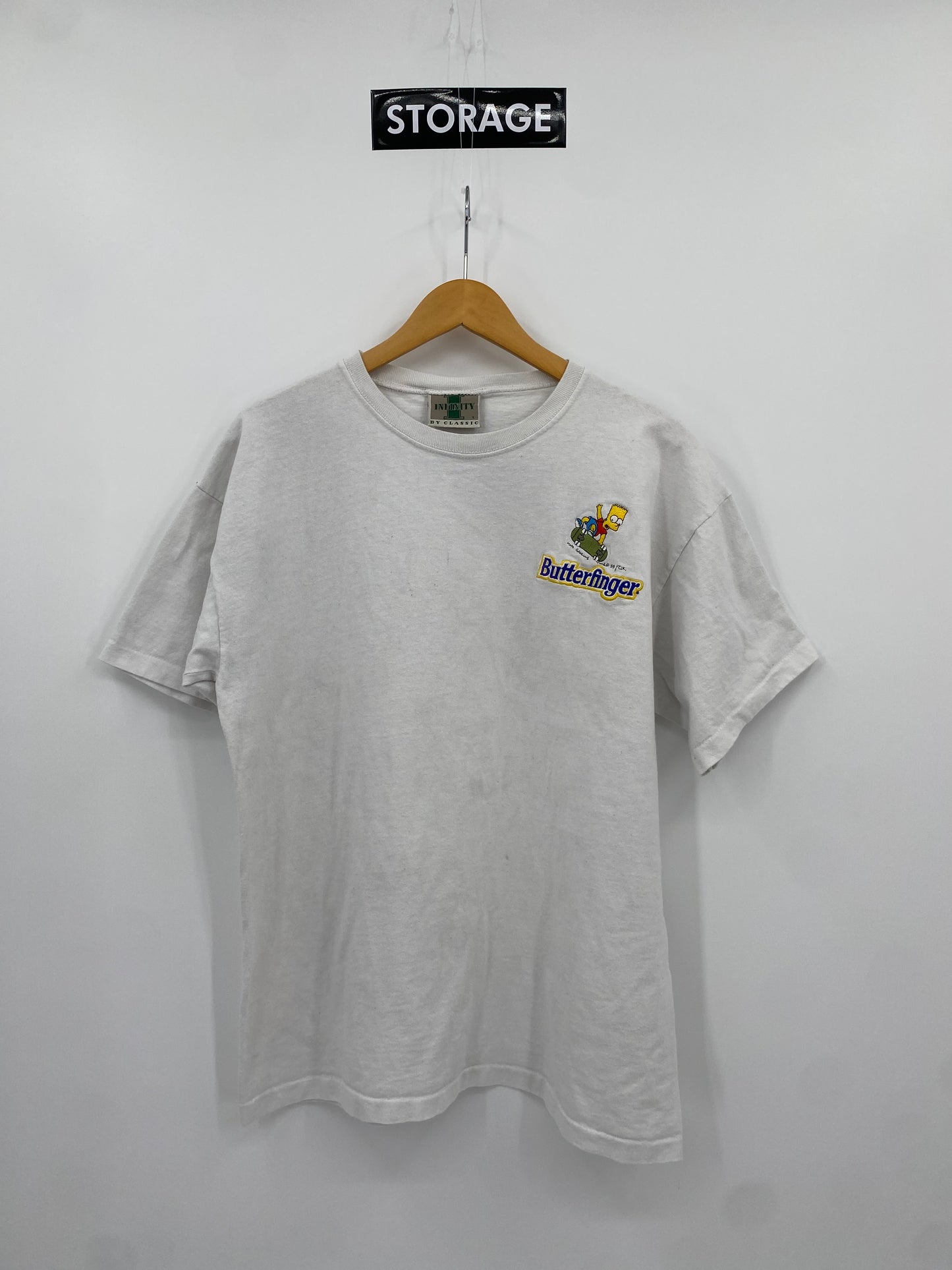 【古着】INFINITY The Simpsons Short Sleeve Tee L