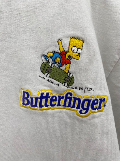 【古着】INFINITY The Simpsons Short Sleeve Tee L