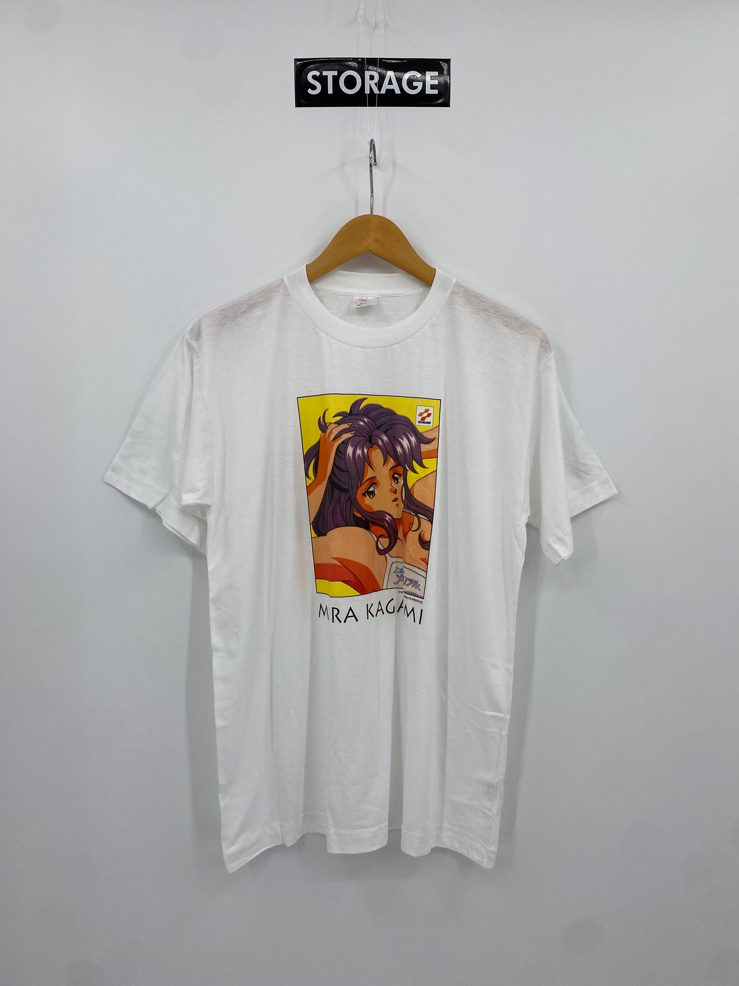 【古着】90s Toki-Memo KONAMI MIRA KAGAMI Short Sleeve Tee