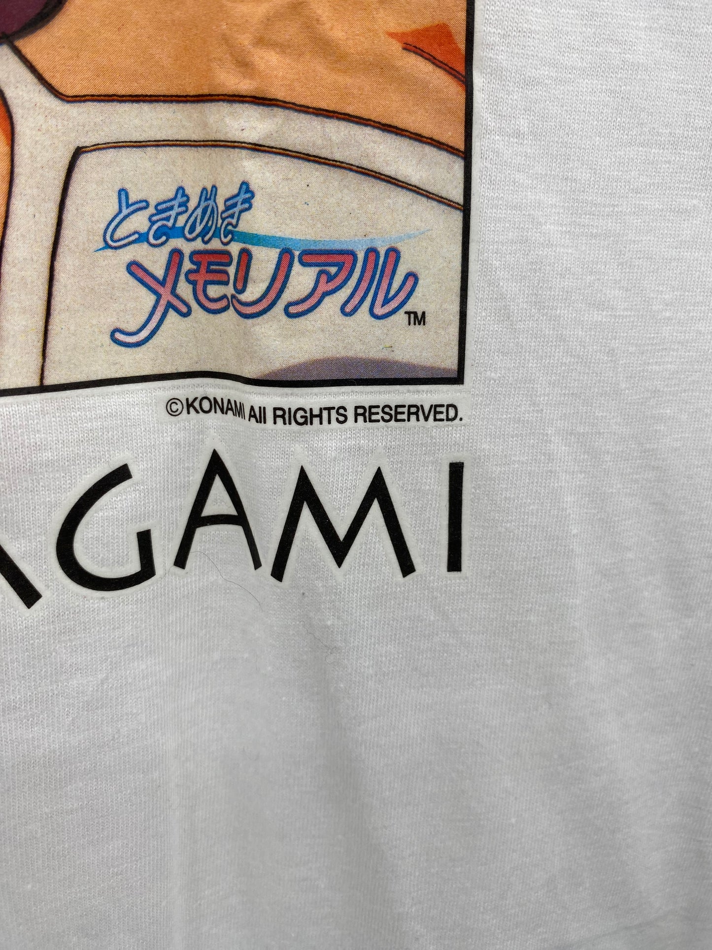 【古着】90s Toki-Memo KONAMI MIRA KAGAMI Short Sleeve Tee