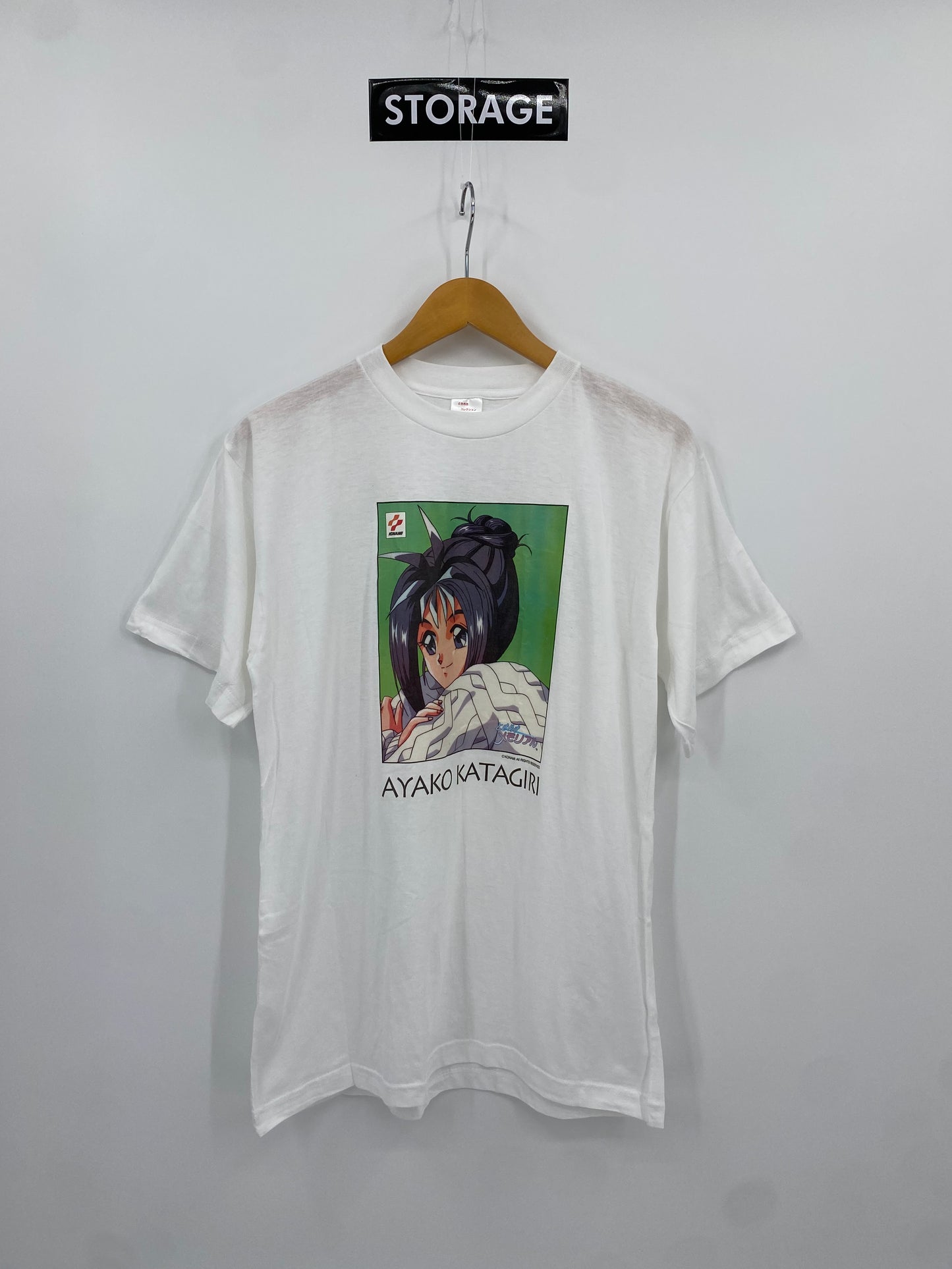 【古着】90s Toki-Memo KONAMI AYAKO KATAGIRI Short Sleeve Tee