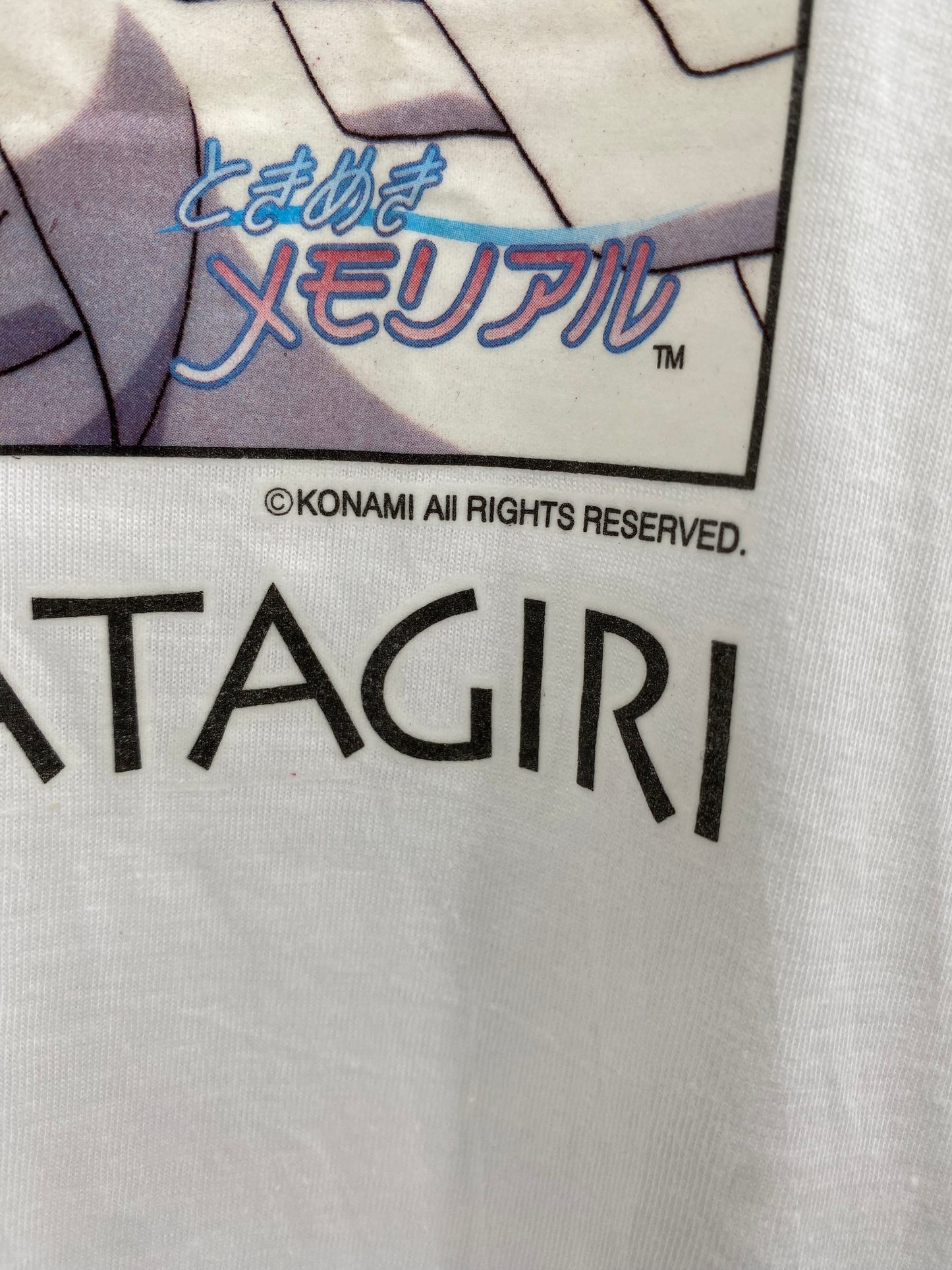 【古着】90s Toki-Memo KONAMI AYAKO KATAGIRI Short Sleeve Tee