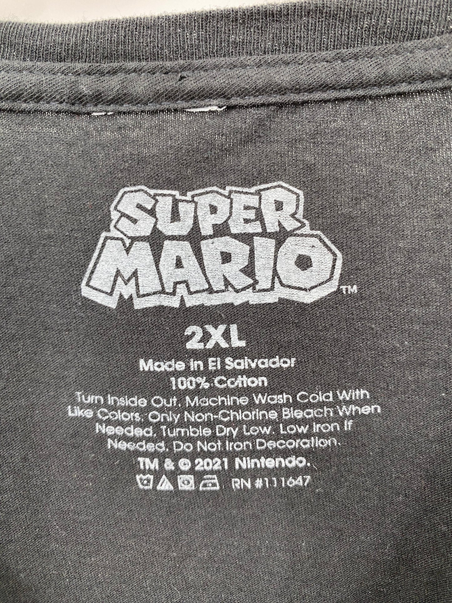 【古着】SUPER MARIO Short Sleeve Tee 2XL