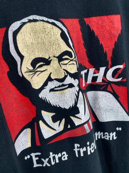 【古着】KFC parody Short Sleeve Tee L