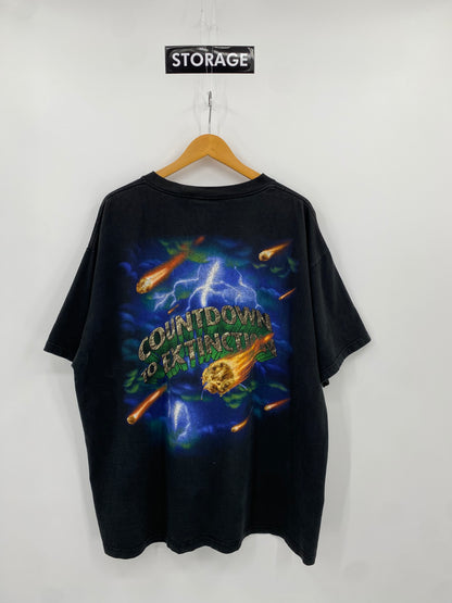 【古着】90s Disney Countdown to Extinction Short Sleeve Tee XXL