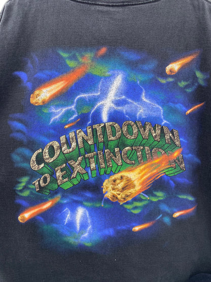 【古着】90s Disney Countdown to Extinction Short Sleeve Tee XXL