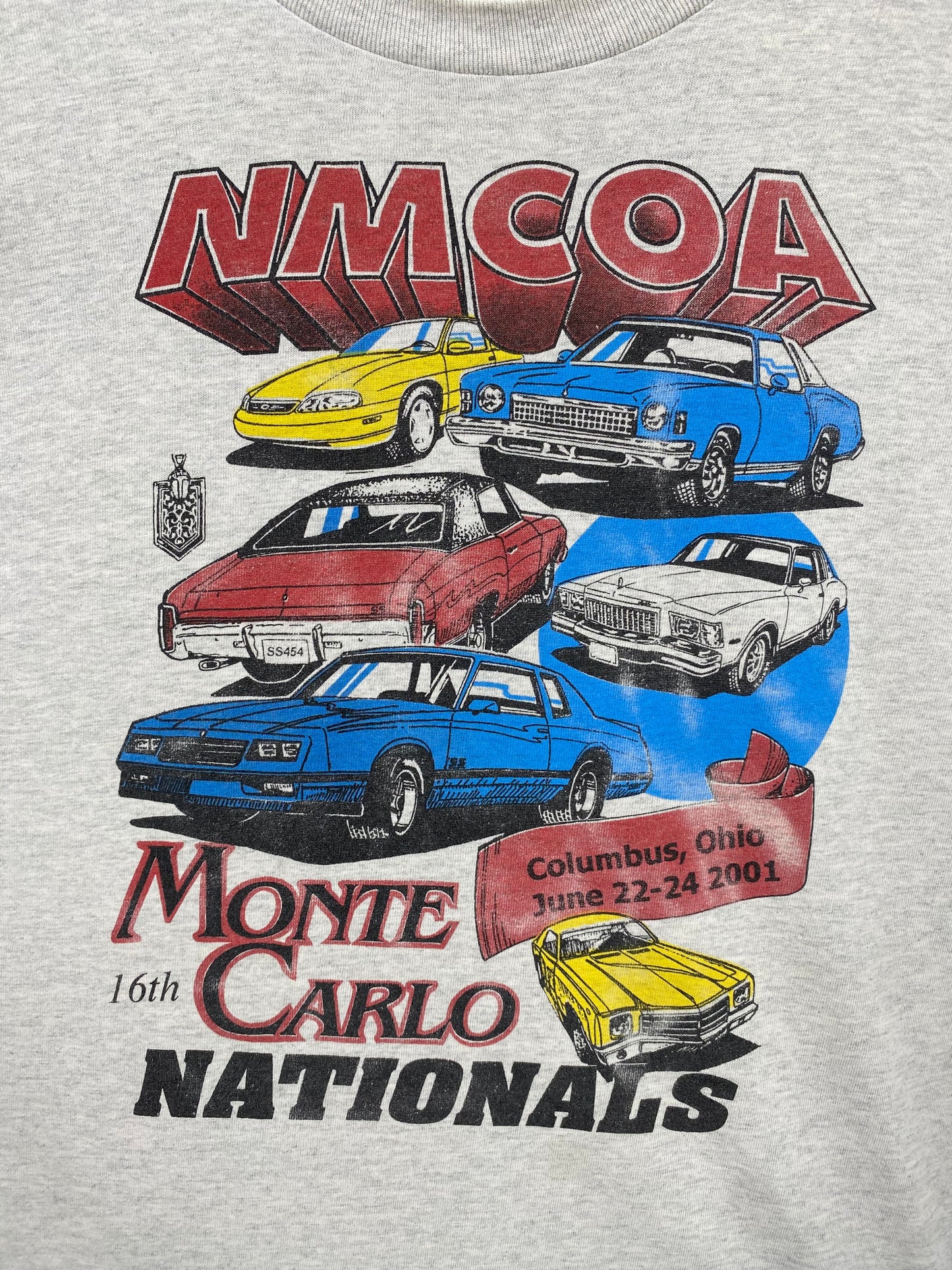【古着】NMCOA Monte Carlo Nationals Short Sleeve Tee XL