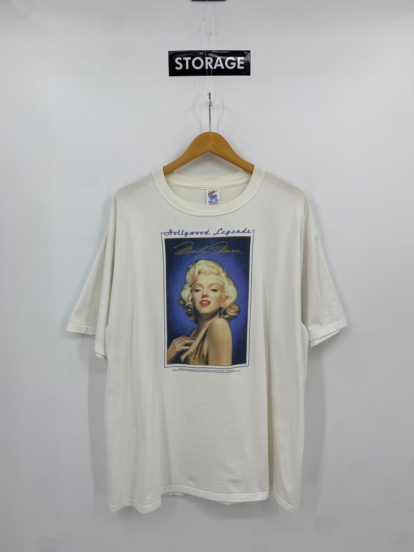 【古着】90s Marilyn Monroe Short Sleeve Tee XL