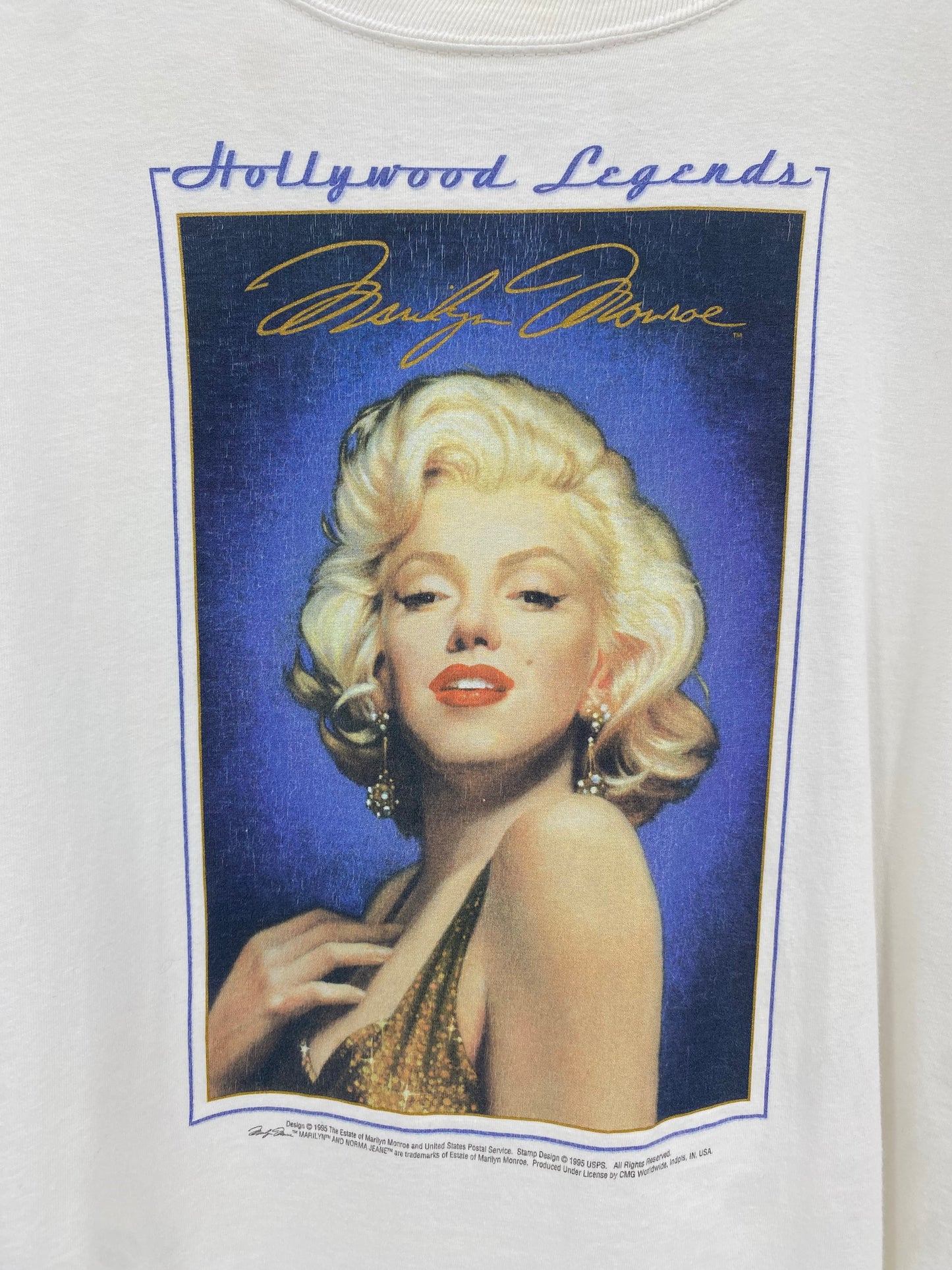 【古着】90s Marilyn Monroe Short Sleeve Tee XL