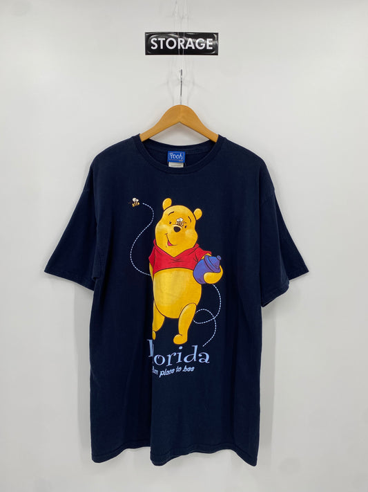【古着】90s Pooh Short Sleeve Tee XL