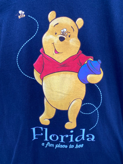 【古着】90s Pooh Short Sleeve Tee XL