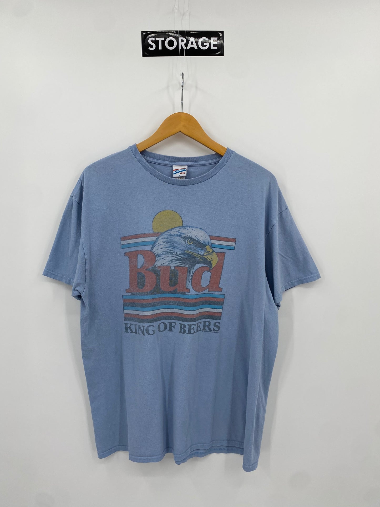 【古着】JUNK FOOD BudweiserShort Sleeve Tee L
