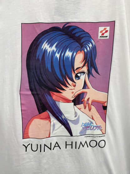 【古着】90s Toki-Memo KONAMI YUINA HIMOO Short Sleeve Tee