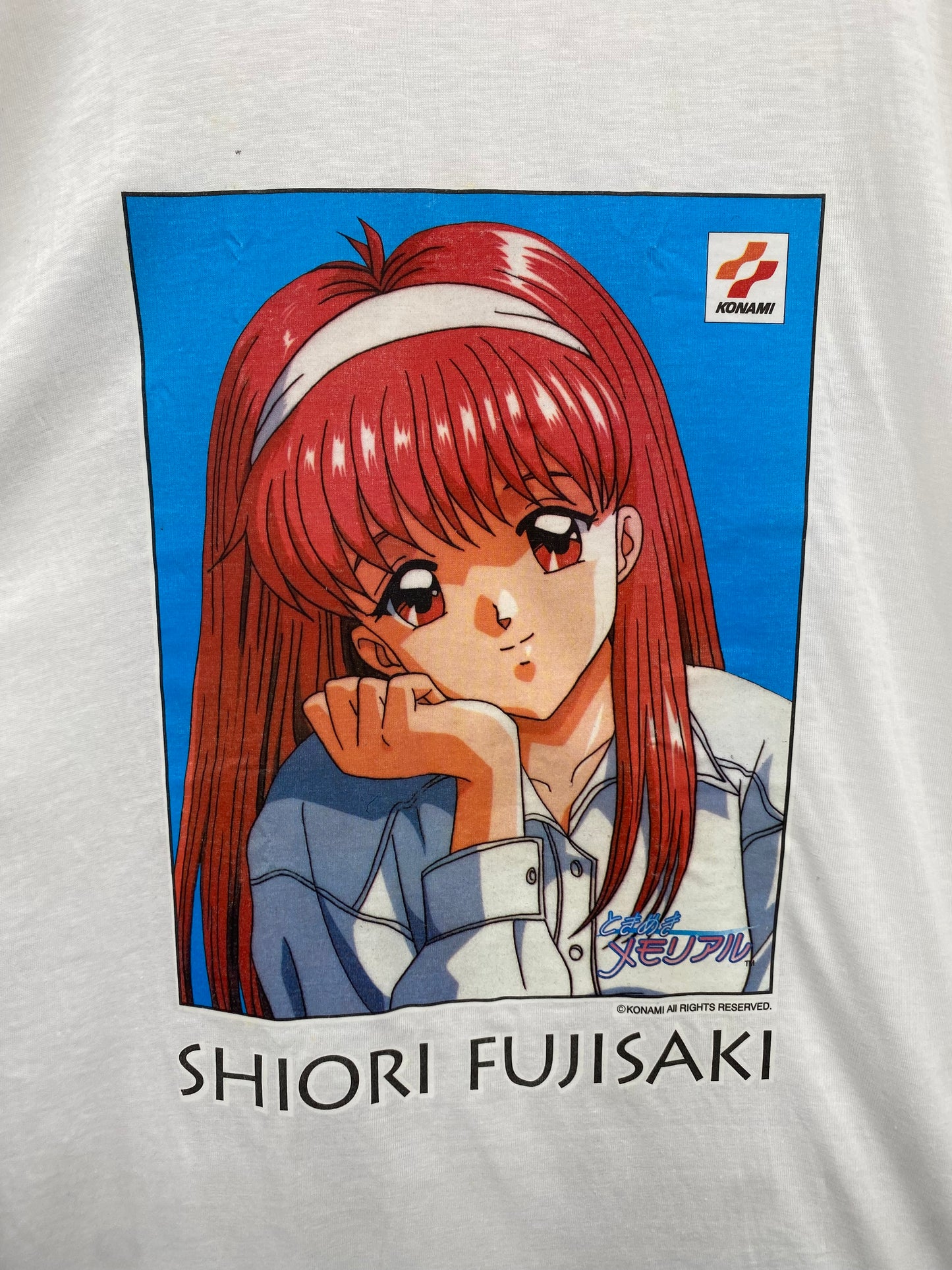 【古着】90s Toki-Memo KONAMI SHIORI FUJISAKI Short Sleeve Tee