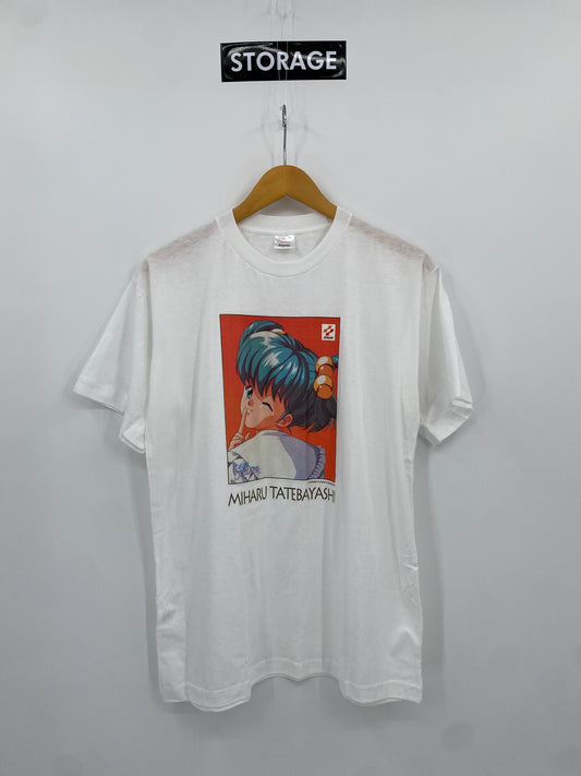 【古着】90s Toki-Memo KONAMI MIHARU TATEBAYASHI Short Sleeve Tee