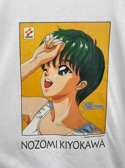 【古着】90s Toki-Memo KONAMI NOZOMI KIYOKAWA Short Sleeve Tee