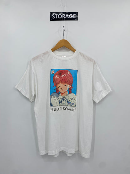【古着】90s Toki-Memo KONAMI YUKARI KOSHIKI Short Sleeve Tee