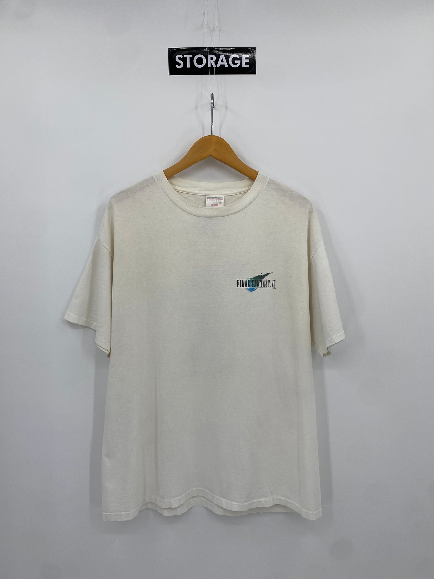 【古着】90s FINAL FANTASY Cloud Strife Short Sleeve Tee XL