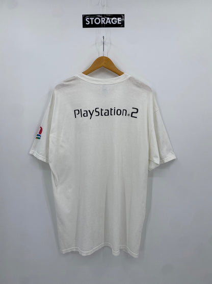 【古着】Play Station 2 989 SPORT Short Sleeve Tee XL