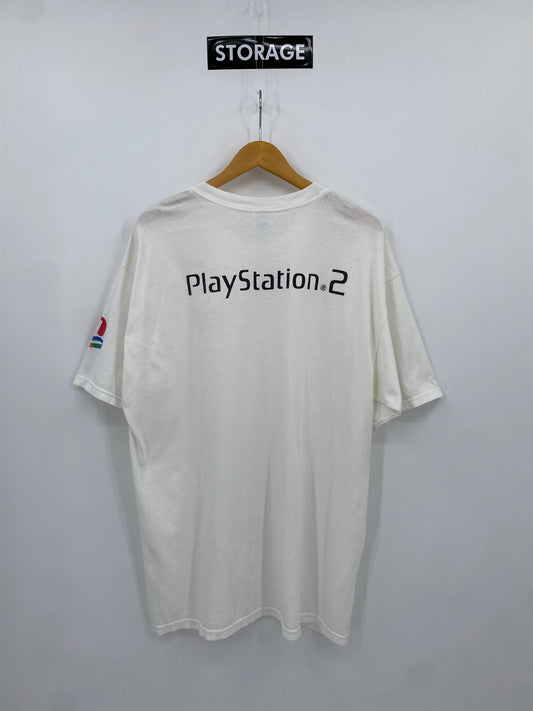 【古着】Play Station 2 989 SPORT Short Sleeve Tee XL