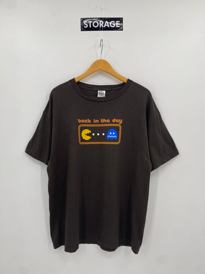 【古着】PAC-MAN Short Sleeve Tee L