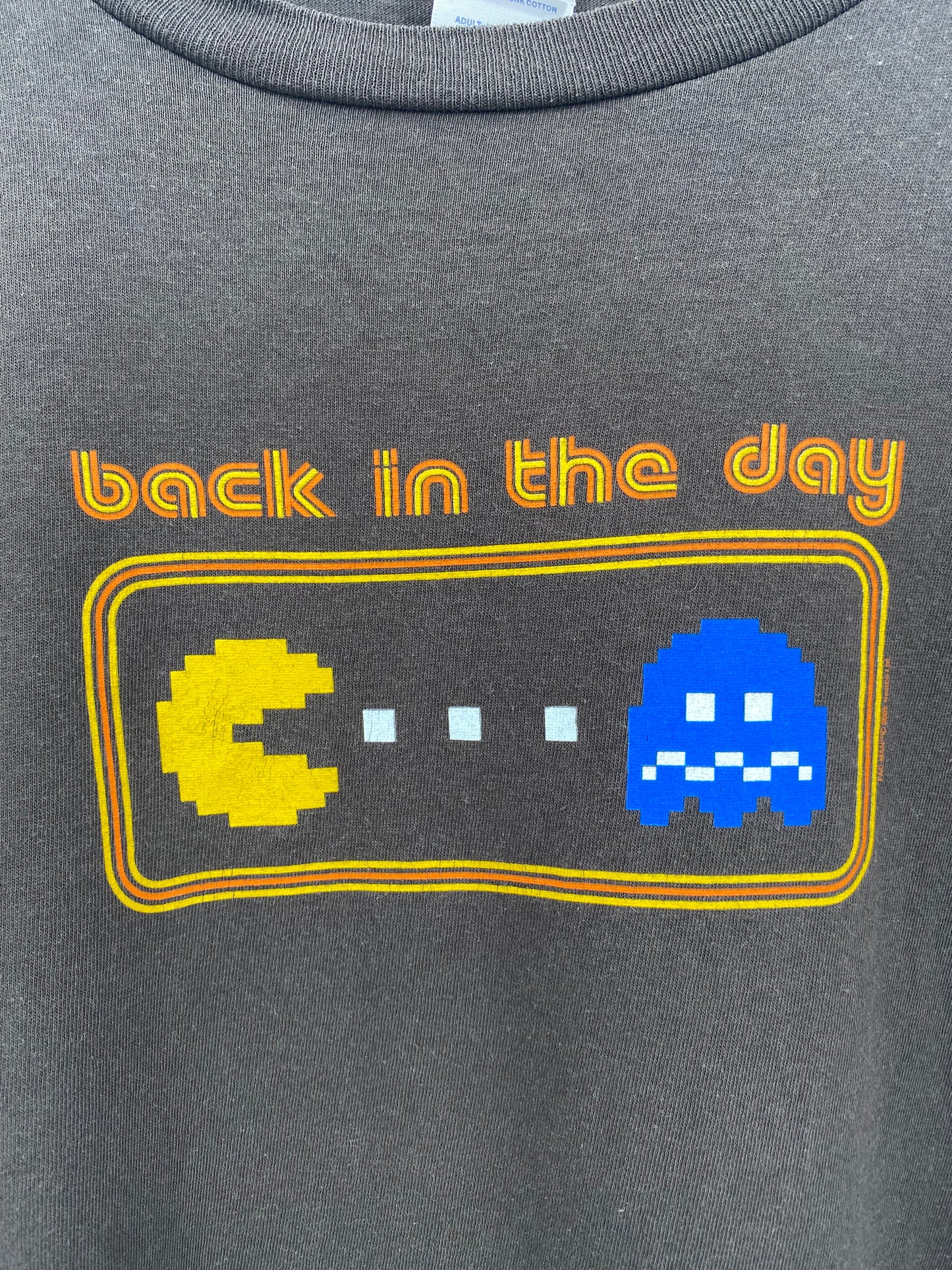 【古着】PAC-MAN Short Sleeve Tee L