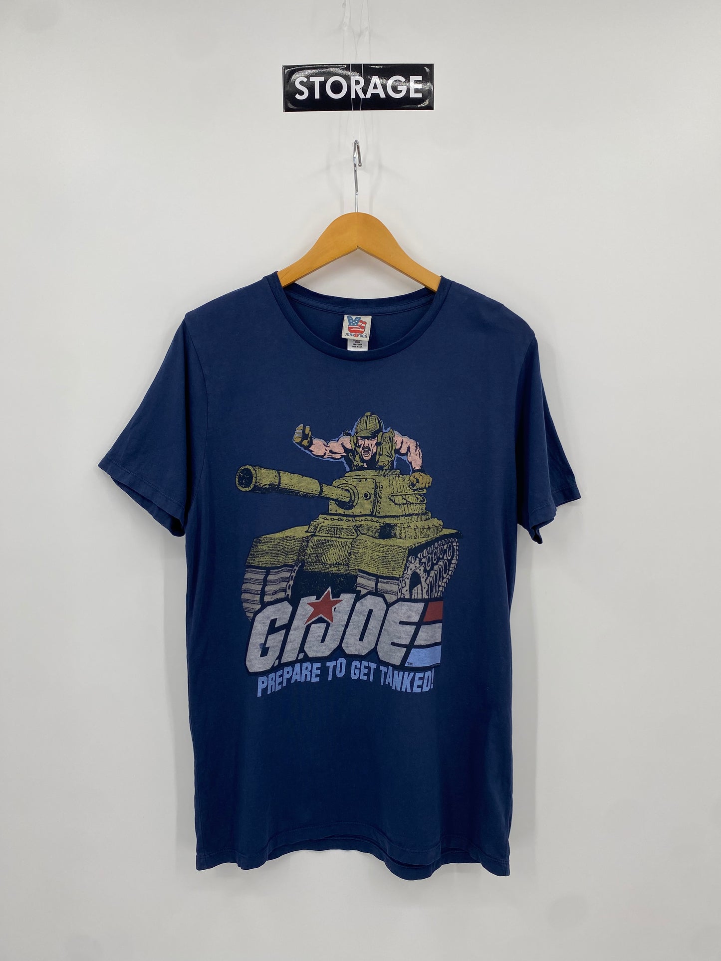 【古着】G.I.JOE JUNKFOOD Short Sleeve Tee S