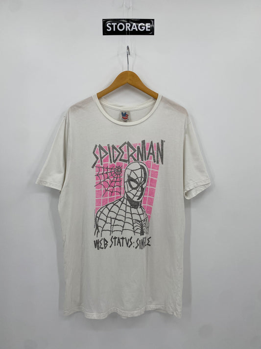 【古着】SPIDERMAN JUNKFOOD Short Sleeve Tee XL