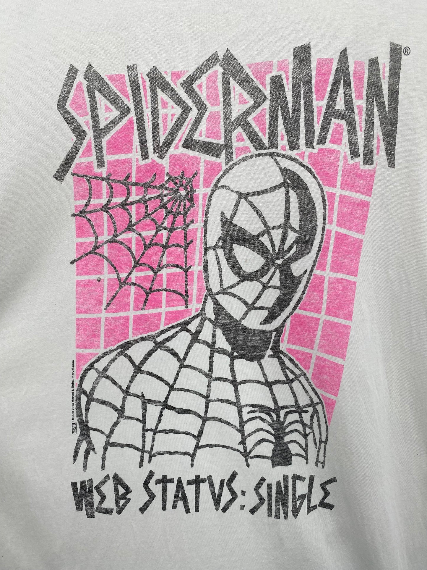 【古着】SPIDERMAN JUNKFOOD Short Sleeve Tee XL