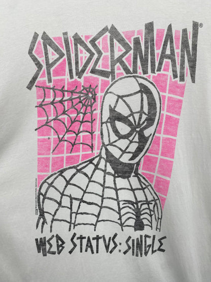 【古着】SPIDERMAN JUNKFOOD Short Sleeve Tee XL