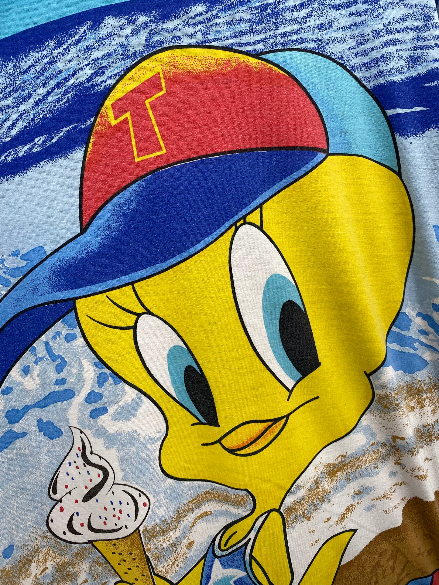 【古着】Looneytunes Tweety Short Sleeve Tee