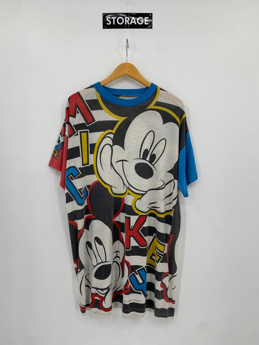 【古着】90s Disney Mickey Mouse Short Sleeve Tee