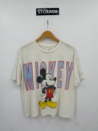 【古着】90s Disney Mickey Mouse Short Sleeve Tee M