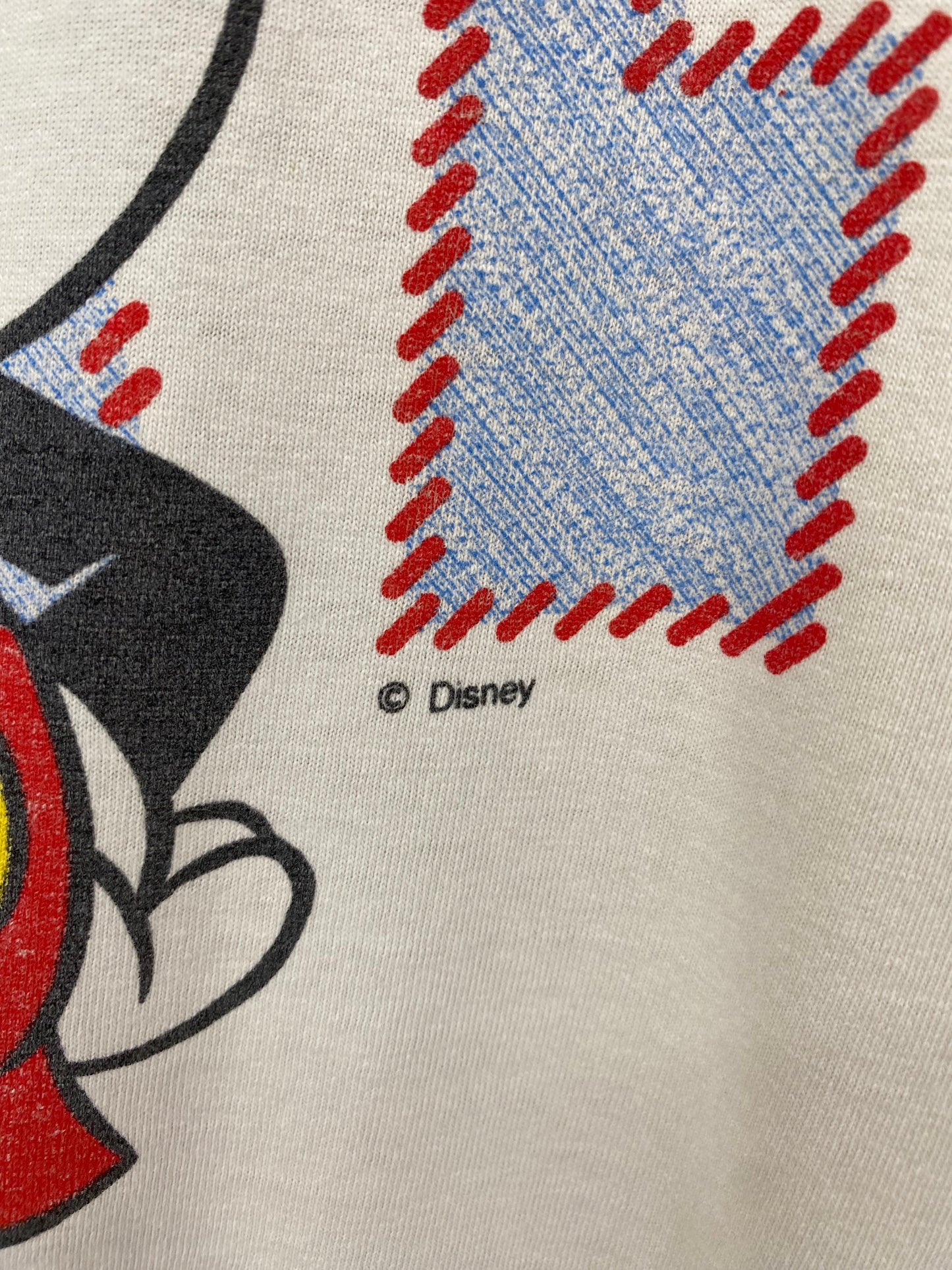 【古着】90s Disney Mickey Mouse Short Sleeve Tee M