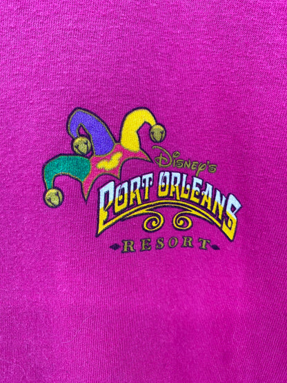【古着】WALT Disney World PORT ORLEANS RESORT Short Sleeve Tee XL
