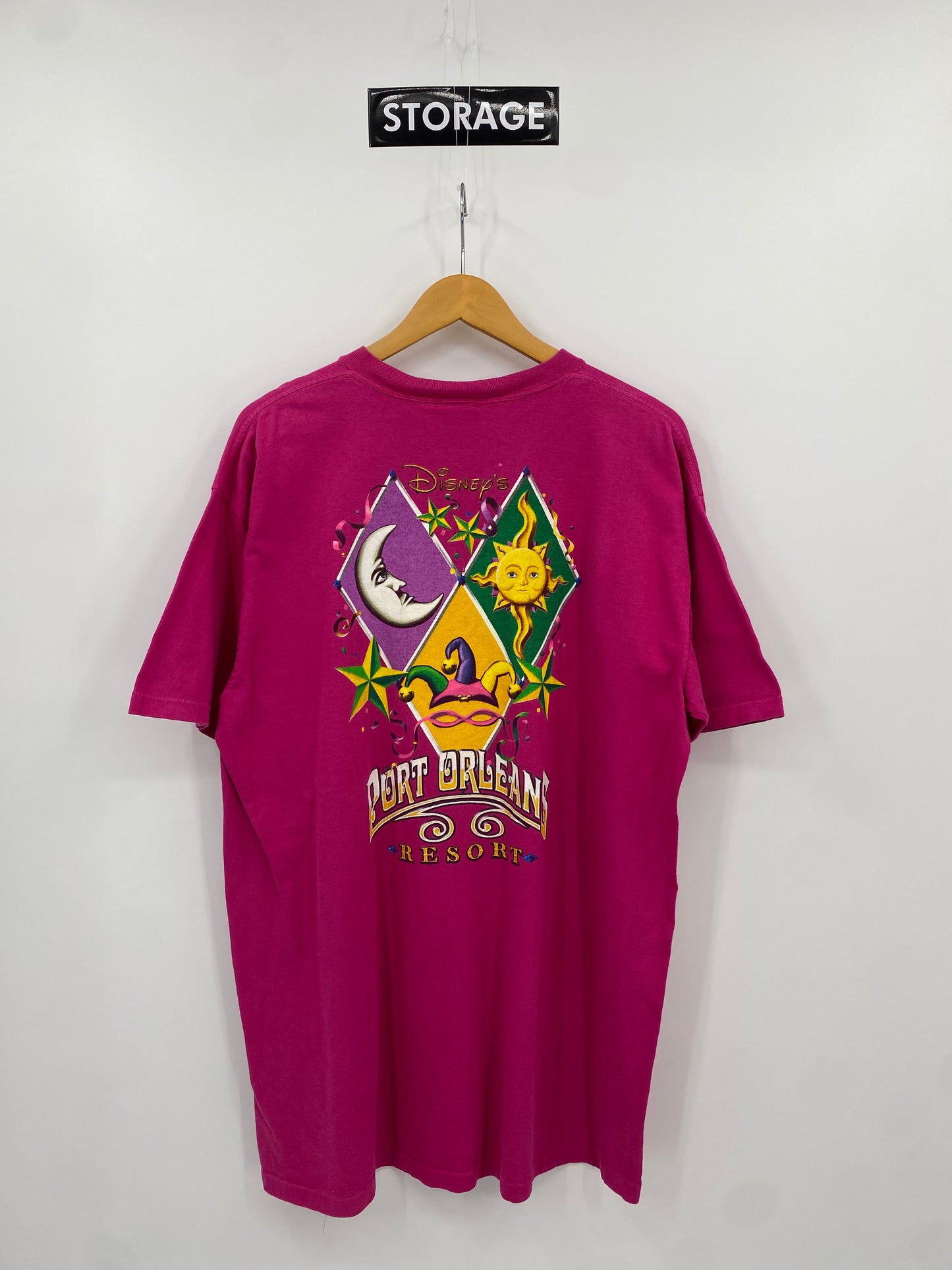 【古着】WALT Disney World PORT ORLEANS RESORT Short Sleeve Tee XL