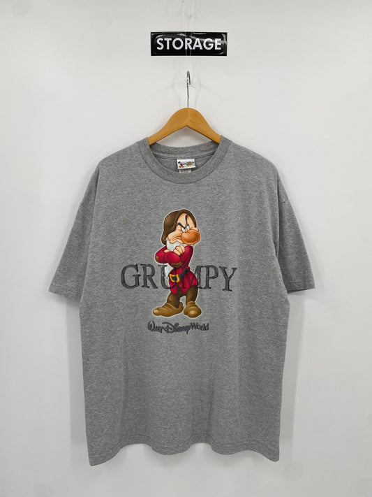 【古着】WALT Disney World Grumpy Seven Dwarfs Short Sleeve Tee XL