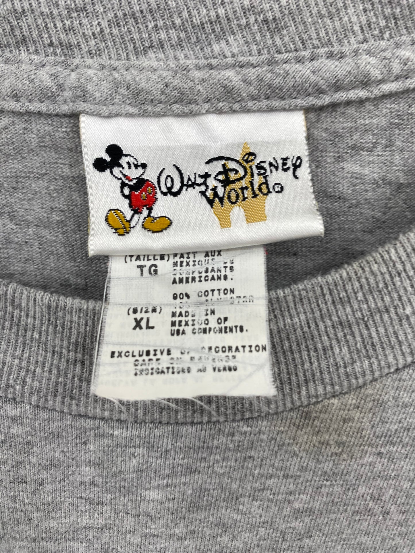 【古着】WALT Disney World Grumpy Seven Dwarfs Short Sleeve Tee XL