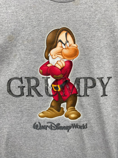 【古着】WALT Disney World Grumpy Seven Dwarfs Short Sleeve Tee XL
