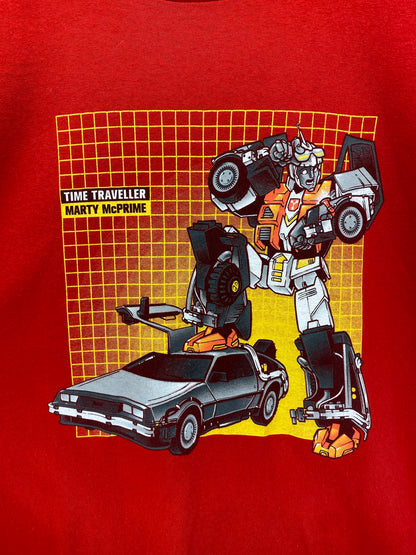 【古着】Transformers Marty McPrime Short Sleeve Tee L