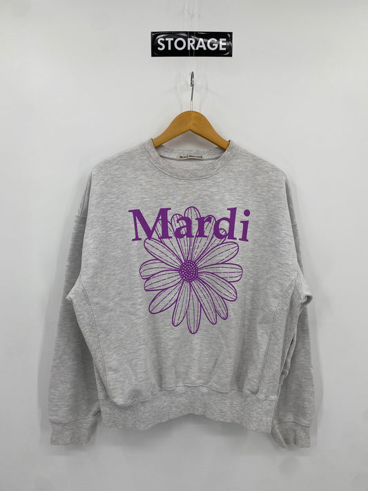 【古着】Mardi Mercredi FROWER MARDI Sweat Shirt