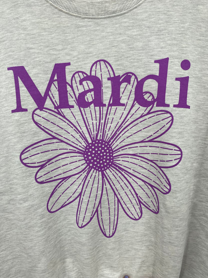 【古着】Mardi Mercredi FROWER MARDI Sweat Shirt
