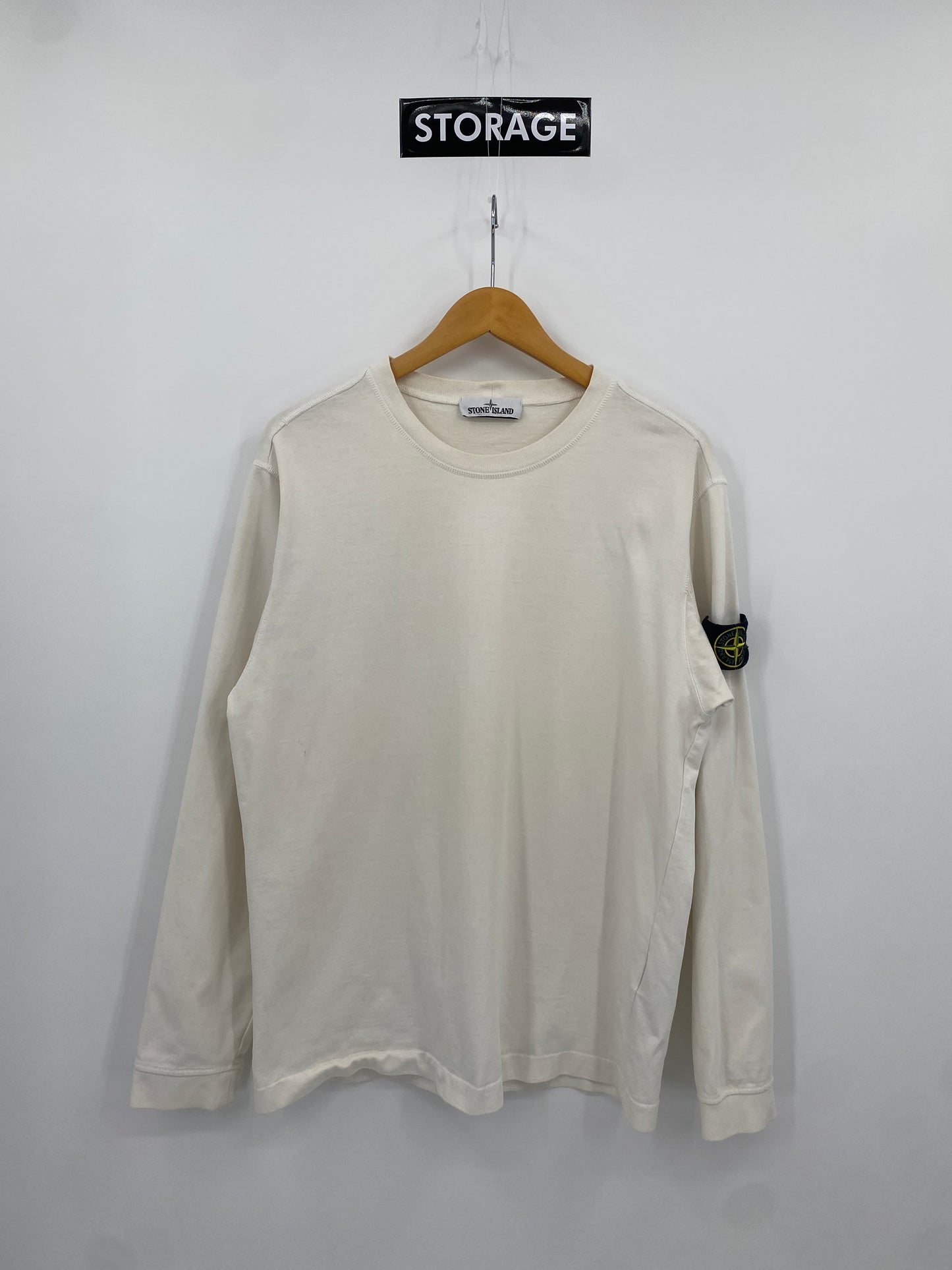 【中古】STONE ISLAND L/S shirt L