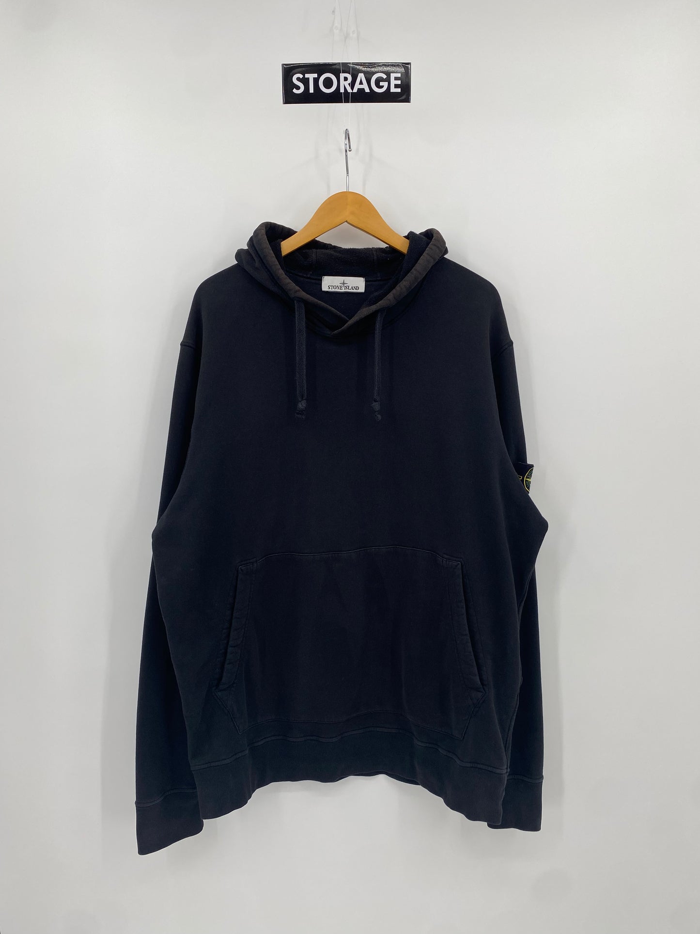 【中古】STONE ISLAND sweat hoodie 3XL