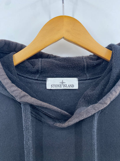【中古】STONE ISLAND sweat hoodie 3XL